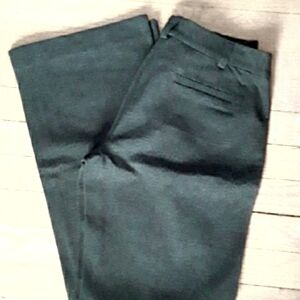 NWT Lands' End Ponte Knit Trouser, Dark Charcoal Gray, Size 4P